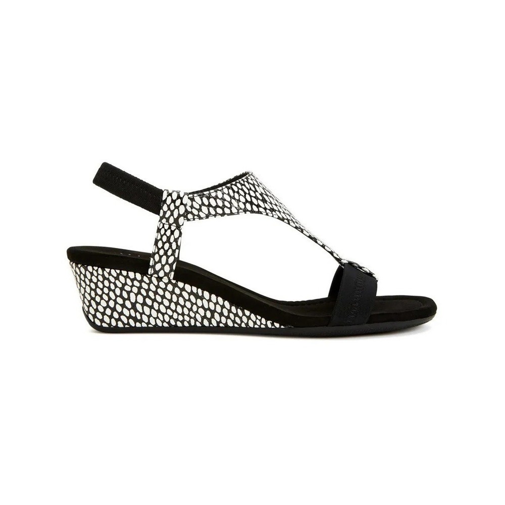 Alfani Womens 8M Vacanza‎ T-Strap Wedge Sandals Step N Flex Shoes - Picture 2 of 6